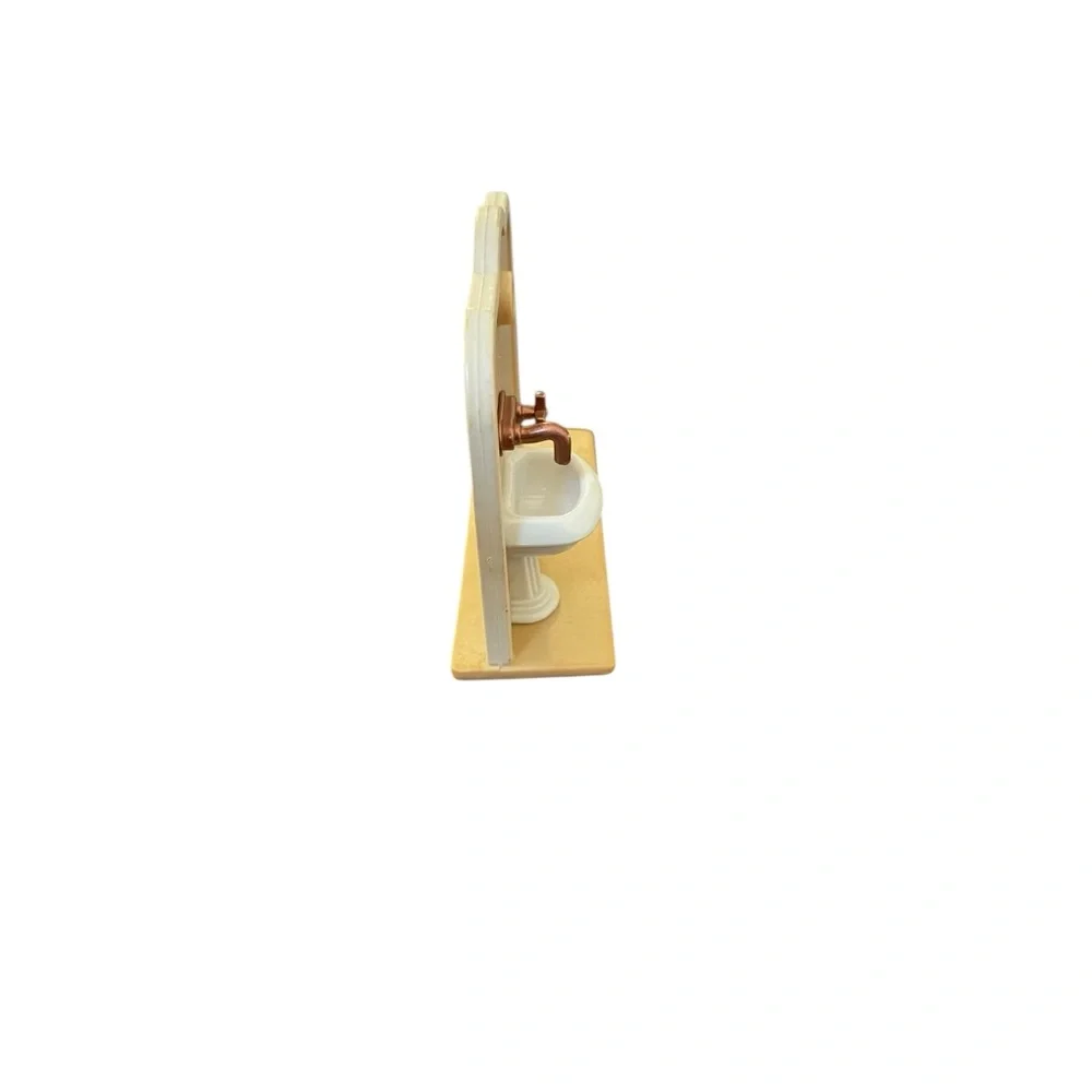 Sylvanian Families Calico Critters Dollhouse Bathroom Sink Wall Vanity‎ Replace